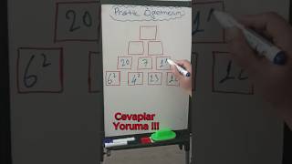 YALNIZCA 10 SANİYE SORU maths matematik matematika [upl. by Matthaeus]