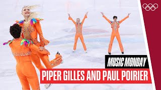 🪄Piper Gilles and Paul Poirier´s SENSATIONAL ORANGE 🍊 skate at Beijing 2022 [upl. by Lenoil]