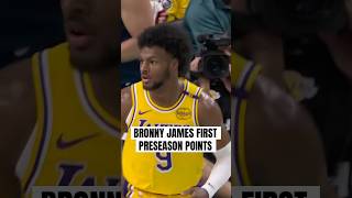 Bronny gets his first bucket of the preseason 🔥 [upl. by Dola]