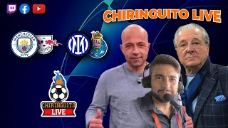 CITYLEIPZIG y PORTOINTER en ChiringuitoLive  UCL [upl. by Airdni]