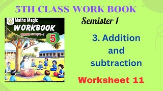 5 th class maths worksheet 115th class maths workbook  Work Book 5 th class AP maths [upl. by Annahael]