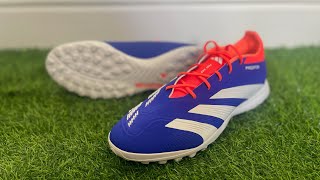 Adidas Predator Elite Turf Shoes Review  On Feet amp Unboxing ASMR [upl. by Mccowyn]