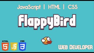 Flappy Bird  Beginner Javascript Game [upl. by Gasper]