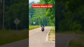 1981 Yamaha XJ650 Maxim full throttle acceleration Completely stock vintagemotorcycles [upl. by Zolly568]