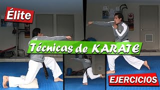 Ejercicios de Karate Elite Todas las edades [upl. by Cesaria]