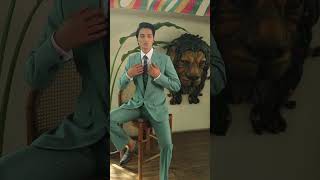 Mint Green Wide Peak Lapel Hand Stitched Suit [upl. by Ailesor686]