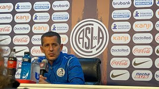 Conferencia de prensa ‘Pipi’ Romagnoli SanLorenzo 11 Huracan LigaProf2024 [upl. by Gnanmas]