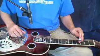 Shady Grove  Dobro Lesson  DADGAd Tuning [upl. by Adrienne]