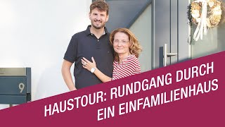 Haustour Rundgang durch ein Einfamilienhaus mit über 120 qm Wohnfläche [upl. by Amery]