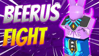 NEW BEERUS BOSS FIGHT Dragon Blox Ultimate Roblox UPDATE [upl. by Resaec959]