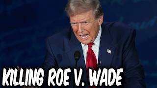 Donald Trump brags about killing Roe v Wade [upl. by Gotthelf103]