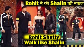 Khatron Ke Khiladi 14 NEW PROMO Finale Alia Bhat Rohit Shetty Roast Shalin  Rohit Walk Like Shalin [upl. by Elocyn]