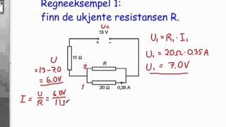 Elektrisk strøm spenning og koblinger [upl. by Jeno]