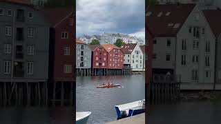 Trondheim Norway norway reels ytshorts nature travel summervibes sommer [upl. by Ittocs135]