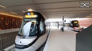 Amstelveenlijn tram 25 geopend en CAF Urbos 100 15G in dienst Nieuwe tram Amsterdam  GVB Rnet [upl. by Tumer]