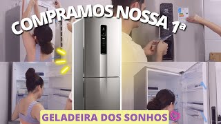 FINALMENTE COMPRAMOS NOSSA GELADEIRA  IB55S ELETROLUX 488 L [upl. by Thill]