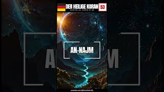 AnNajm Der Stern  Der Heilige Koran Kapitel 53 Verse 2730  Deutsch koran [upl. by Cohla298]