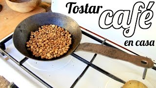 CÓMO TOSTAR CAFÉ EN CASA  3 FORMAS  Cocina con Olaya y Pelayo [upl. by Lilla906]