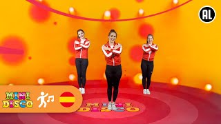 SOCO BATE VIRA  Canciones Infantiles  Aprende el Baile  Versión Espańol  Mini Disco [upl. by Yeltnerb]