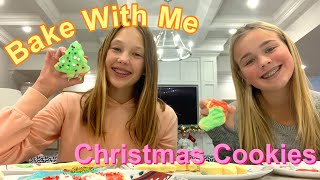 CHRISTMAS COOKIES BAKE WITH ME ft lottie [upl. by Reinwald]