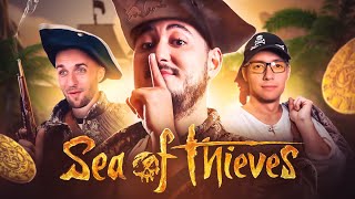 ON SINFILTRE SUR DES BATEAUX PIRATES Sea of Thieves ft Locklear Squeezie amp Senda [upl. by Cheatham]