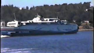 BC Ferries Pacificat Explorer Fast Cat Nanaimo Vancouver Island British Columbia [upl. by Octave389]