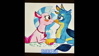 Spike x Rarity Gallus x Silverstream mlp [upl. by Hunger67]