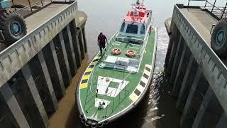 Wisbech harbour pilot Sutton Bridge to Wisbech [upl. by Niatirb]