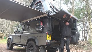 Self Sufficient Vehicle  Awnings Roof Tent amp Gear [upl. by Haran]