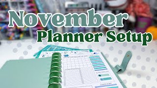 Frankenplanner Setup November 2024 Daily Grind Planner [upl. by Anitac]