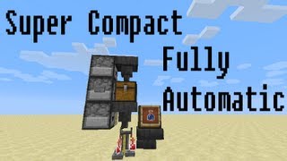 Minecraft Super Compact Fully Automatic Brewing Stand [upl. by Obed]