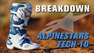 Alpinestars Tech 10 Boot Shootout Breakdown [upl. by Edmead]