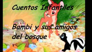 Los mejores cuentos infantiles  Bambi y sus amigos del bosque [upl. by Euqitsym207]