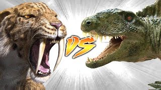 SMILODON VS DIMETRODON Who Would Win [upl. by Eniawtna694]