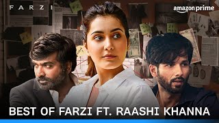 Best Of Raashi Khanna in Farzi  Prime Video India [upl. by Hermy]