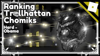 Ranking the Trollhattan Chomiks from Easiest to Hardest  Find The Chomiks Roblox [upl. by Hynda]