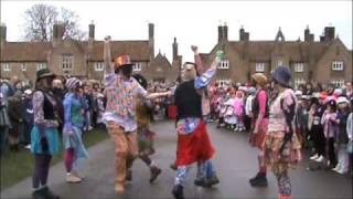 Ouse Washes Molly Dancing quotStrangequot Ramsey Straw Bear 2009 [upl. by Mulcahy450]