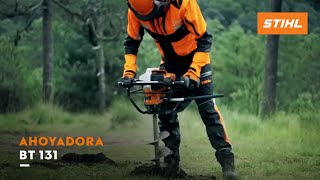 Ahoyadora BT131  STIHL MÉXICO [upl. by Refinnaj]