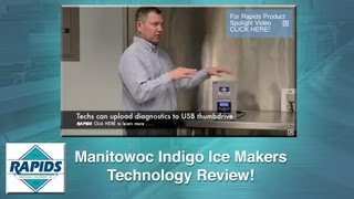 Manitowoc Indigo Commercial Ice Maker Technology Review from RapidsWholesalecom [upl. by Nadaba]