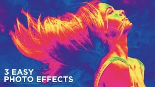 Photoshop Tutorial 3 Easy Photo Effects For Beginners [upl. by Neret774]