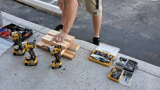 dewalt impact drills comparison dcf887 vs dcf850 vs dcf801 [upl. by Auvil469]