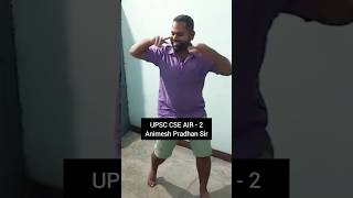 UPSC CSE AIR  2 Animesh Pradhan Sir😍 Upsc Lbsnaa Status🤩🥀ytshorts upsctopper viral status ias [upl. by Tereb362]