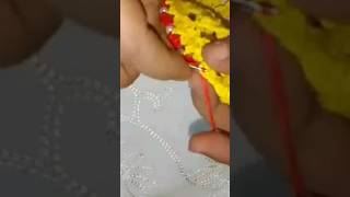 How to make a beautiful crochet gate porda belt design shorts ytshorts viral trending [upl. by Enelehs]