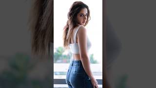 Ashika ranganath fit look HD shorts newsong photomodel fit [upl. by Gannon]