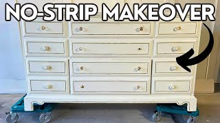 How to Easily Refinish Painted Furniture Without Stripping DIY Guide [upl. by Fannie277]