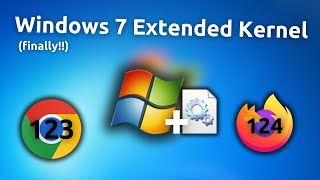 Modern Apps on Windows 7  Windows 7 Extended Kernel [upl. by Kcolttam]