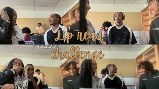 Lip reading challenge [upl. by Kee331]