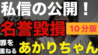 745【法律無視？！】私信の公開！＆名誉毀損！ネタにマジレスかっこ悪い！アナーキー全開あかりちゃん【飯山の乱】【日本保守党】 [upl. by Airda]