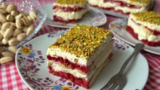 Recept Torta malina  pistać [upl. by Sabu54]