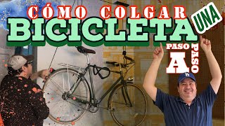 🚲Cómo Colgar BICICLETA EN EL TECHO Con Poleas En ESPACIOS PEQUEÑOS En Perfectas Condiciones🚲2022 [upl. by Shaffer]